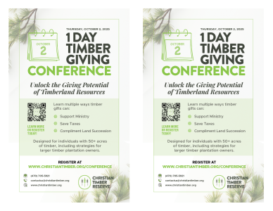 CTR Give Conference Bulletin Insert (2 Up)